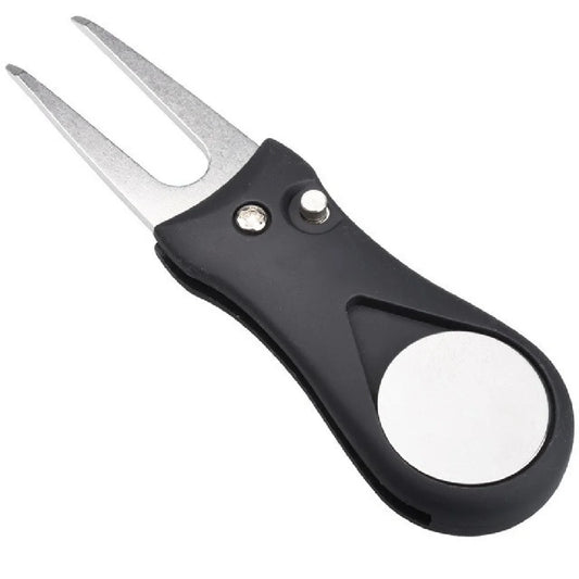 Magnetic Foldable Divot Tool with Ball Marker