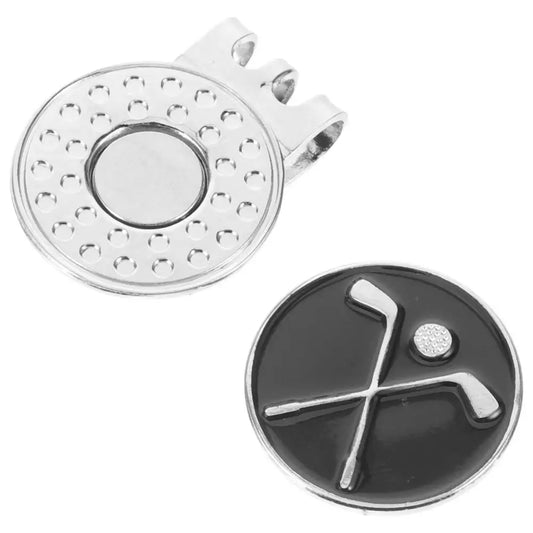 Magnetic Golf Hat Clip with Ball Marker